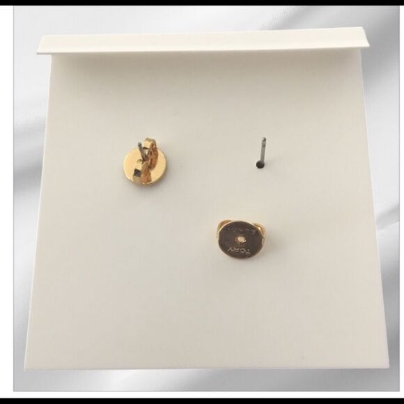 TORY BURCH ROXANNE STUD EARRINGS - Picture 4 of 5